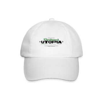 NIETZSCHE x UTOPIA * Casquette Übermensch - blanc/blanc