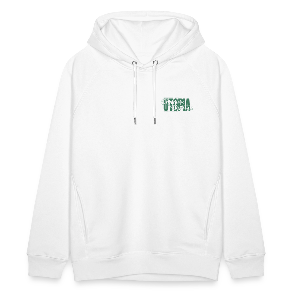 DARWIN x UTOPIA [Hoodie - Green White] - blanc