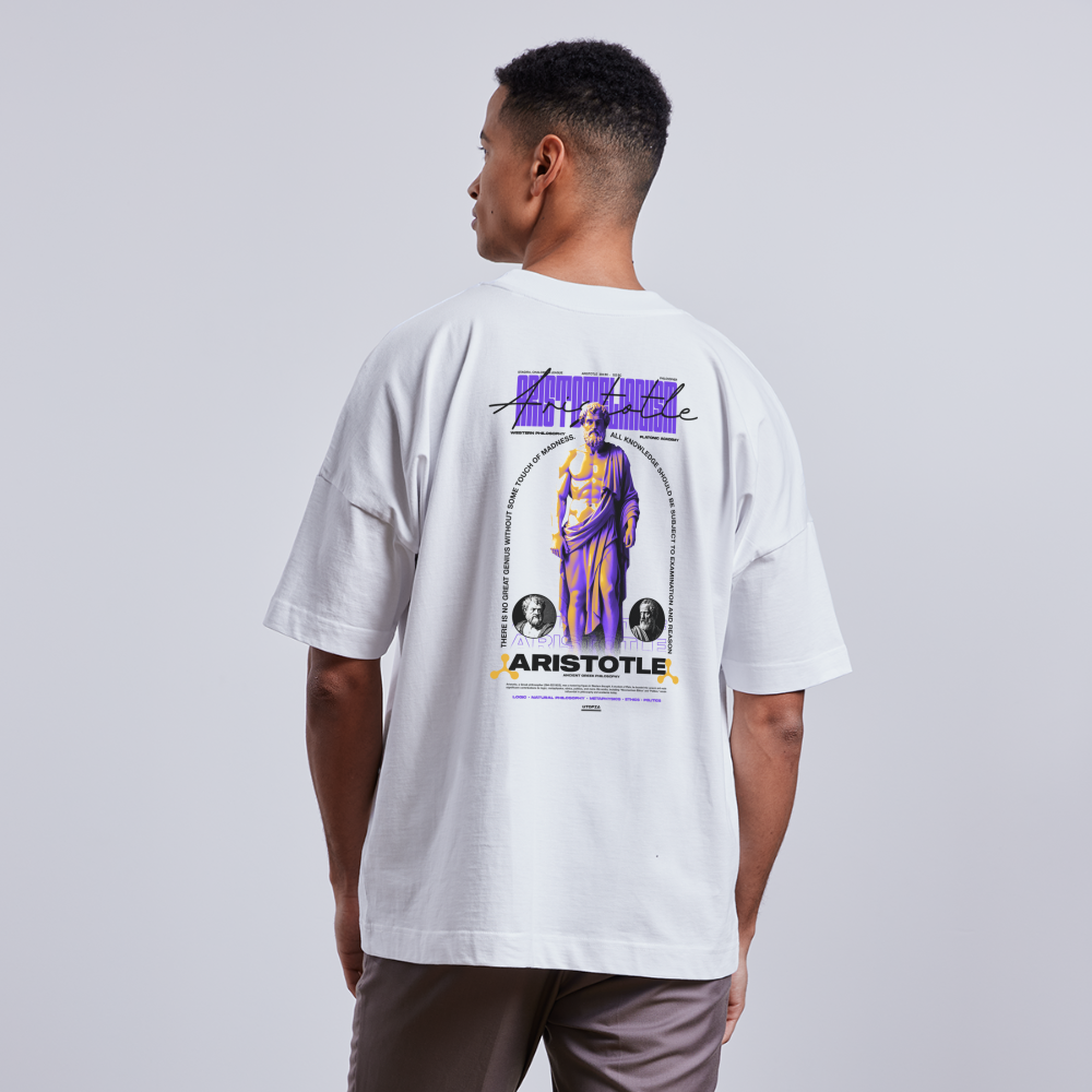 ARISTOTE x UTOPIA [Oversize T - Light] - blanc