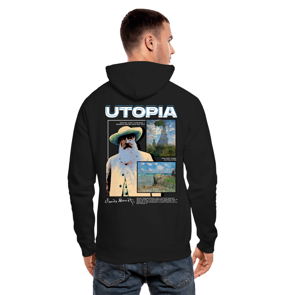 MONET x UTOPIA [Hoodie - Dark] - noir