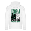 DARWIN x UTOPIA [Hoodie - Green White] - blanc