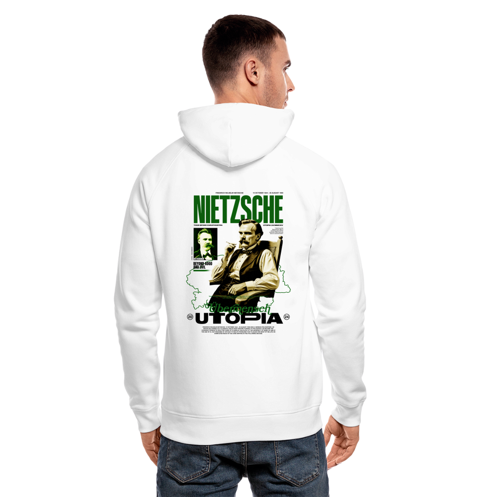 NIETZSCHE x UTOPIA [Hoodie - White] - blanc
