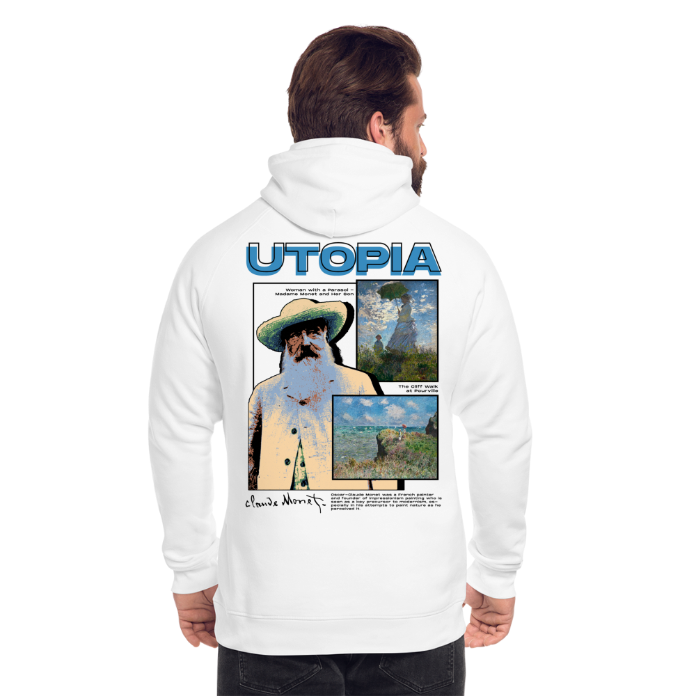 MONET x UTOPIA [Hoodie - White] - blanc