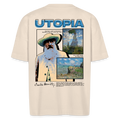 MONET x UTOPIA [Oversize T - Light] - blanc cassé