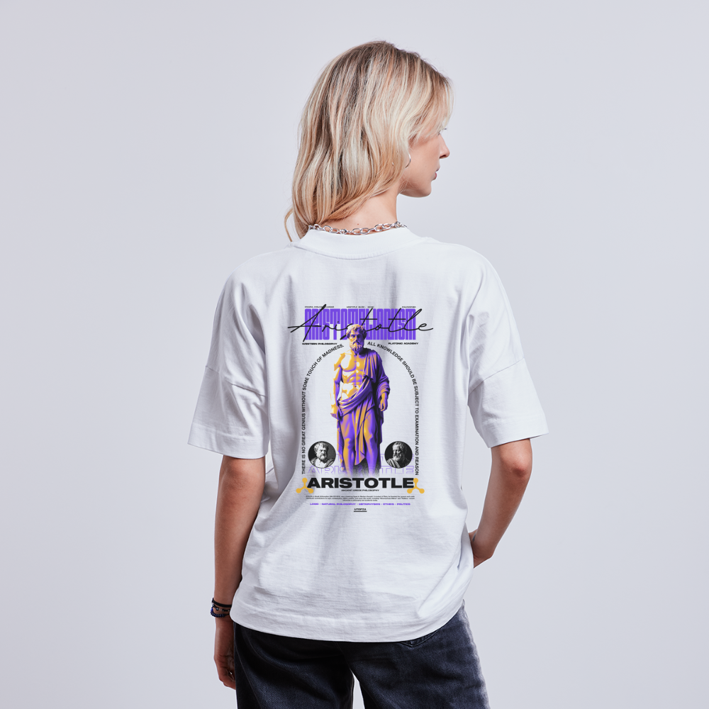ARISTOTE x UTOPIA [Oversize T - Light] - blanc