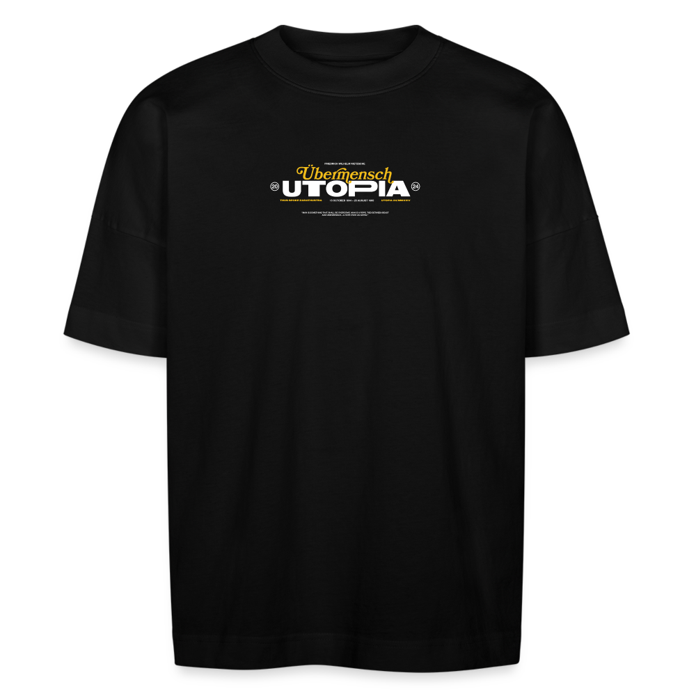 NIETZSCHE x UTOPIA - Oversize T [black] - noir