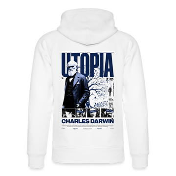 DARWIN x UTOPIA [Hoodie - White] - blanc