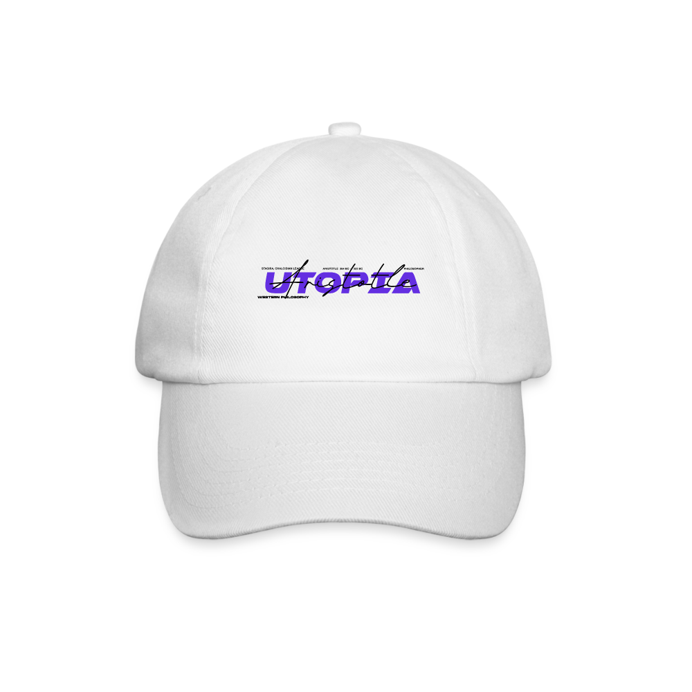 ARISTOTE x UTOPIA * Casquette - blanc/blanc