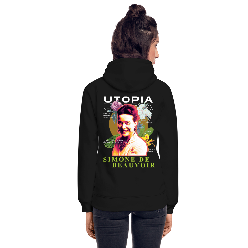 BEAUVOIR x UTOPIA [Hoodie - Dark] - noir