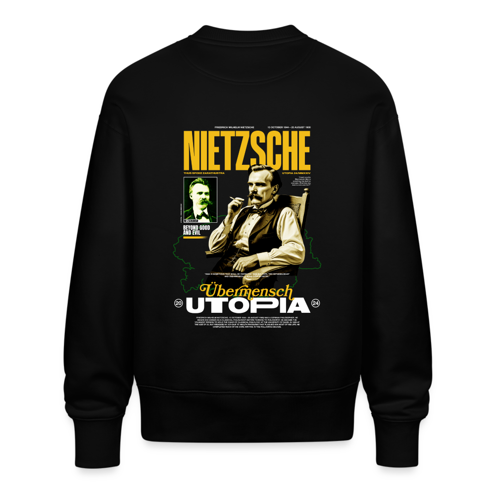 NIETZSCHE x UTOPIA [SWEAT - BLACK] - noir