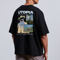 MONET x UTOPIA - T-shirt Oversize - noir