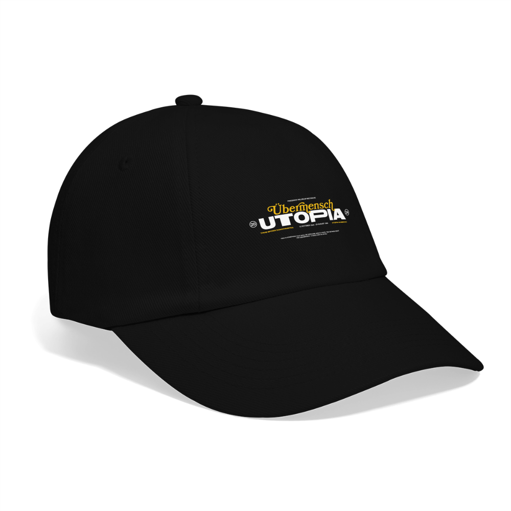 NIETZSCHE x UTOPIA * Casquette Foncée - noir/noir