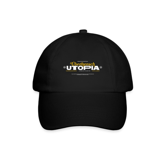 NIETZSCHE x UTOPIA * Casquette Foncée - noir/noir