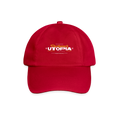NIETZSCHE x UTOPIA * Casquette Foncée - rouge classique