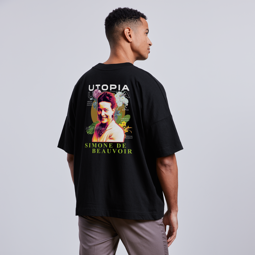BEAUVOIR x UTOPIA [Oversize] - noir