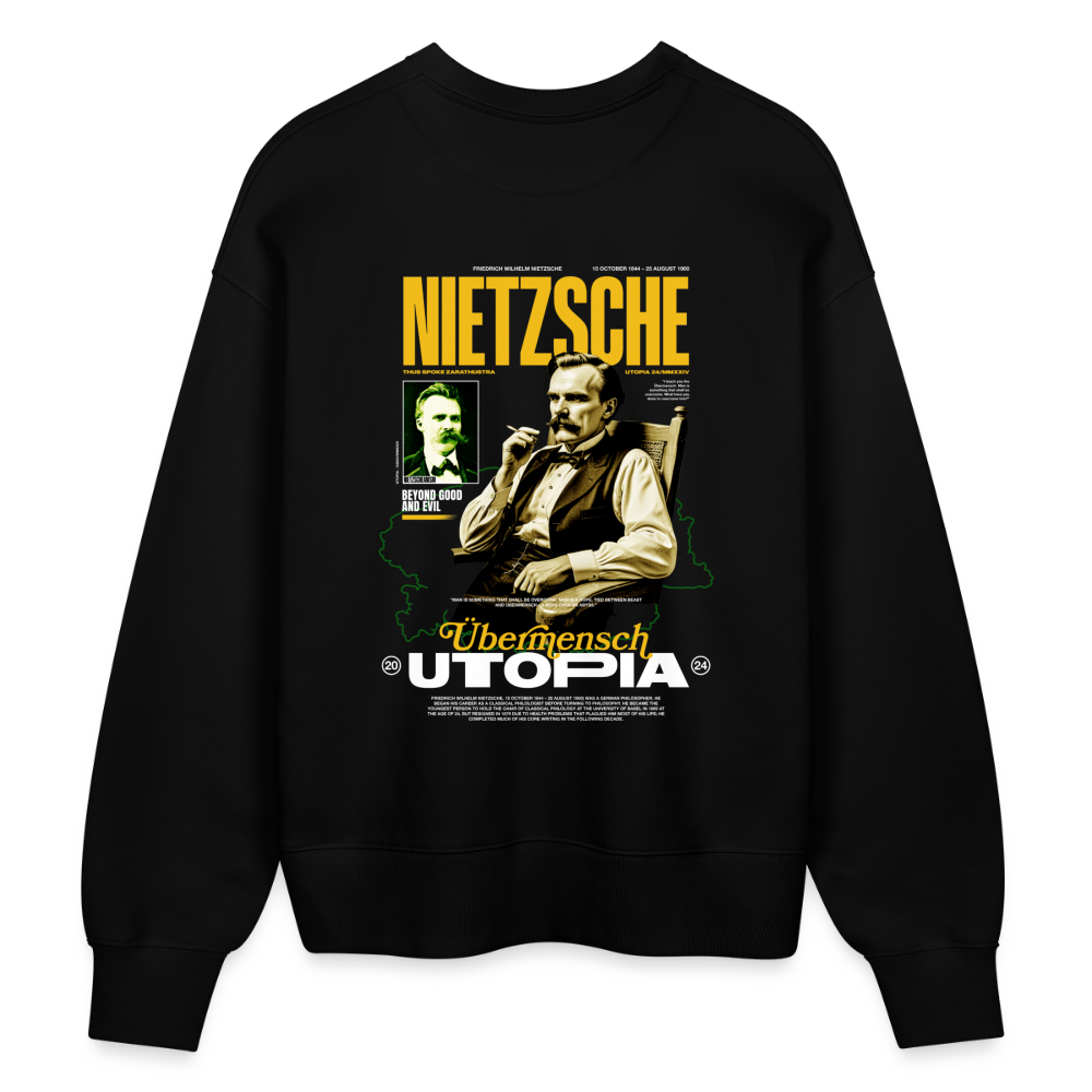 NIETZSCHE x UTOPIA [SWEAT - BLACK] - noir