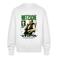 NIETZSCHE x UTOPIA [Oversize SWEAT - Light] - blanc
