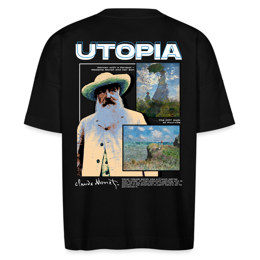 MONET x UTOPIA - T-shirt Oversize - noir