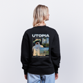 MONET x UTOPIA [Oversize Sweat - Dark] - noir