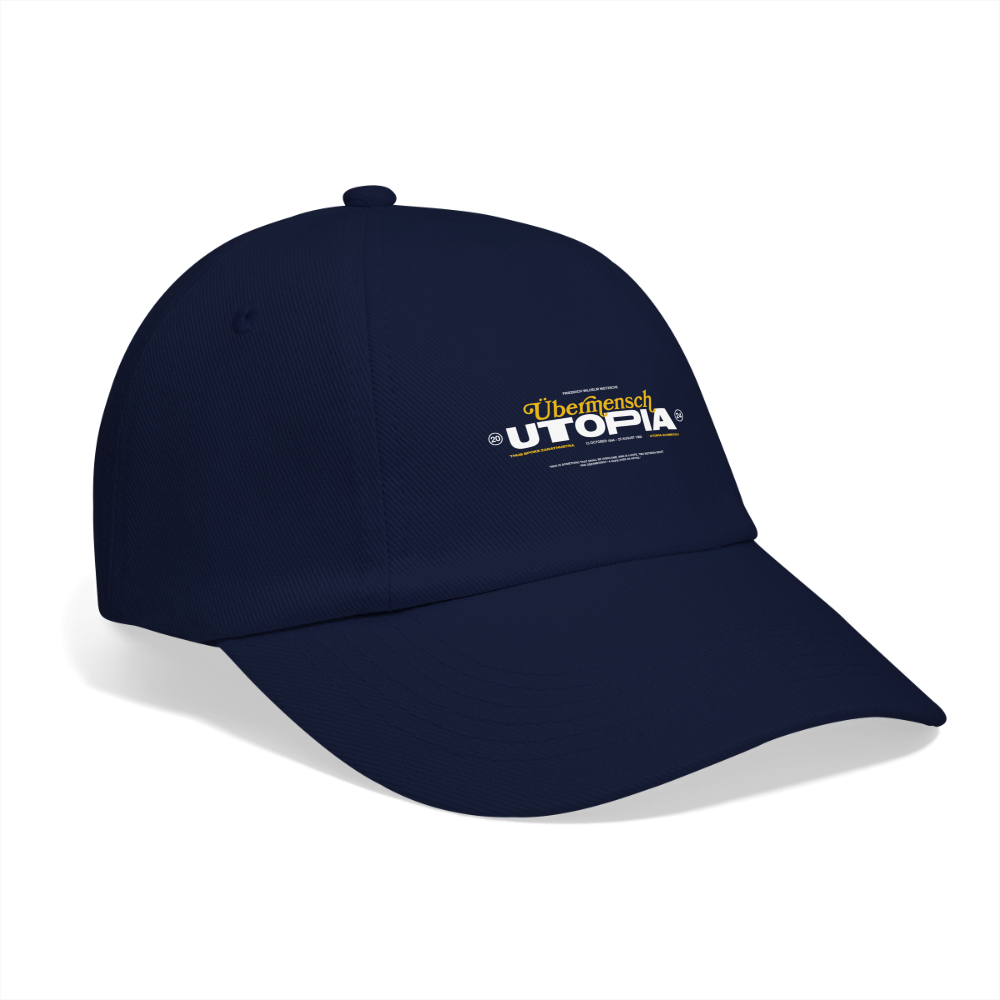 NIETZSCHE x UTOPIA * Casquette Foncée - bleu/bleu