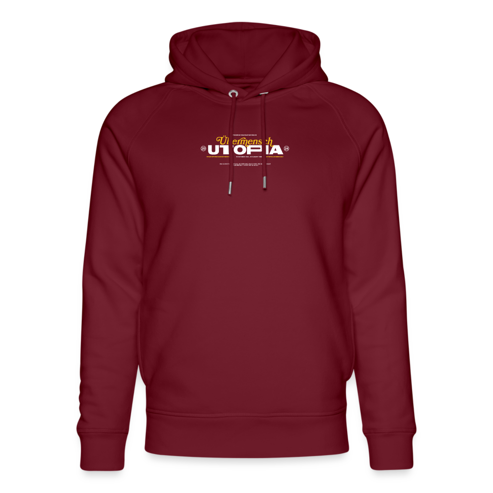 NIETZSCHE x UTOPIA [Hoodie] - bordeaux