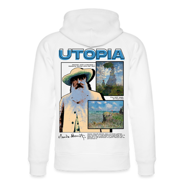 MONET x UTOPIA [Hoodie - White] - blanc