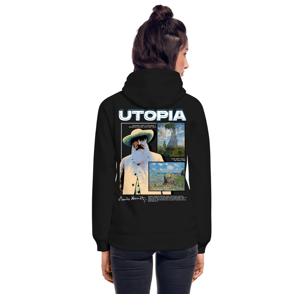 MONET x UTOPIA [Hoodie - Dark] - noir