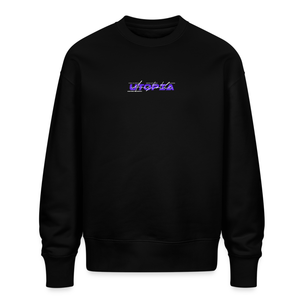 ARISTOTE x UTOPIA [Oversize SWEAT - Dark] - noir