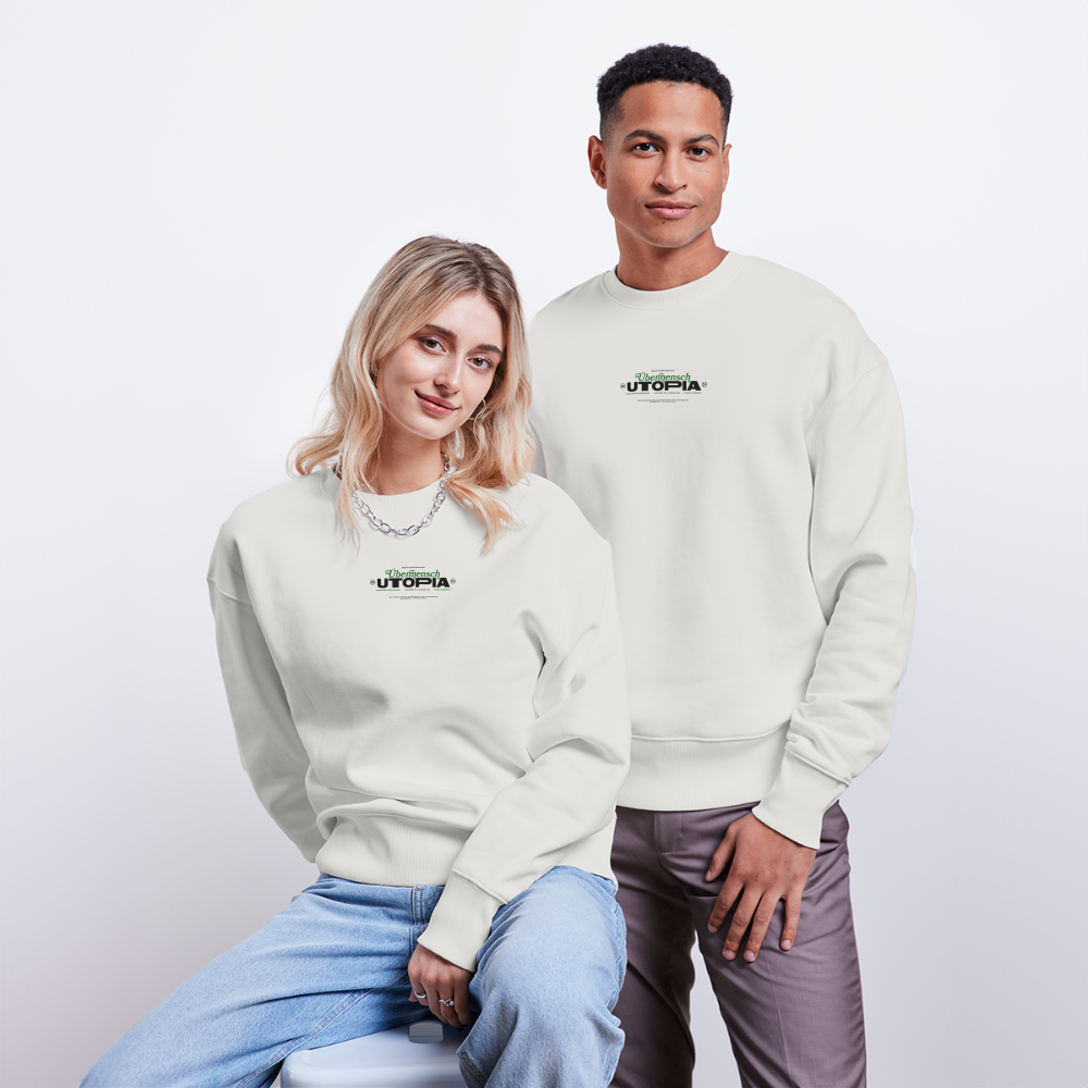 NIETZSCHE x UTOPIA [Oversize SWEAT - Light] - OFF WHITE
