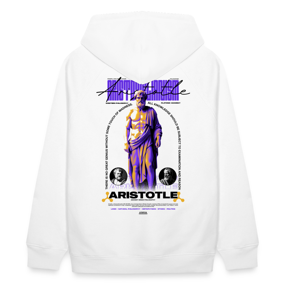 ARISTOTLE x UTOPIA [Hoodie - White] - blanc