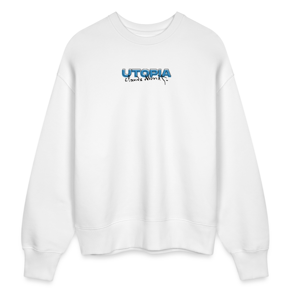 MONET x UTOPIA [Oversize Sweat - Light] - blanc