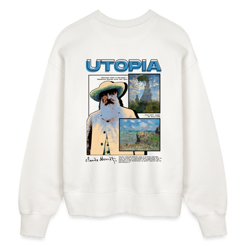 MONET x UTOPIA [Oversize Sweat - Light] - OFF WHITE