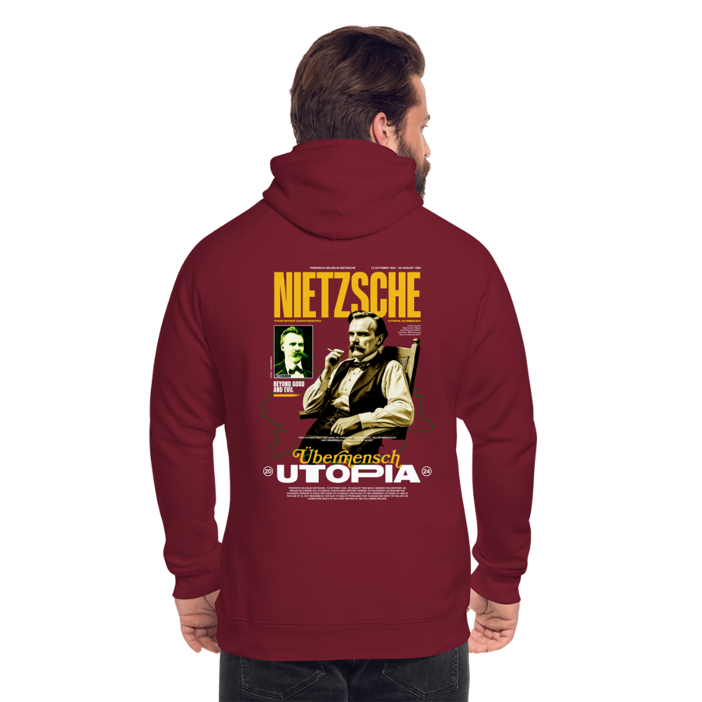 NIETZSCHE x UTOPIA [Hoodie] - bordeaux
