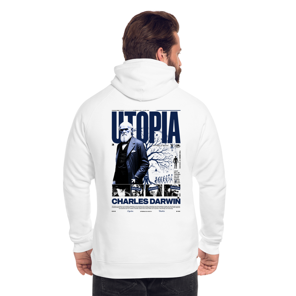 DARWIN x UTOPIA [Hoodie - White] - blanc