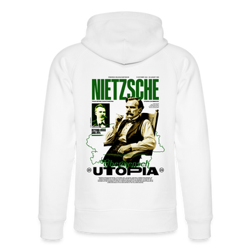 NIETZSCHE x UTOPIA [Hoodie - White] - blanc