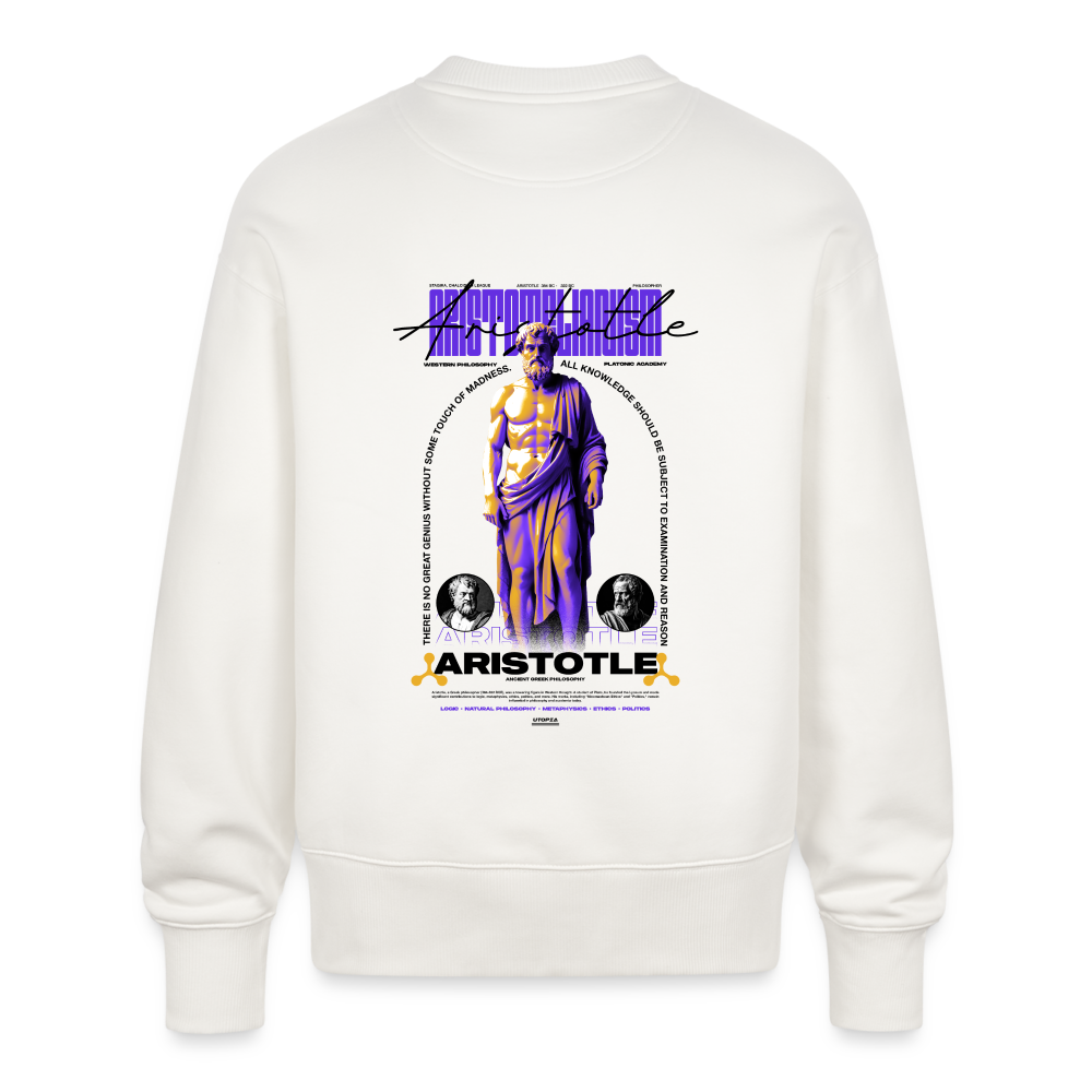 ARISTOTE x UTOPIA [Oversize SWEAT - Light] - OFF WHITE