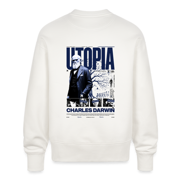 DARWIN x UTOPIA [Oversize SWEAT - Light] - OFF WHITE