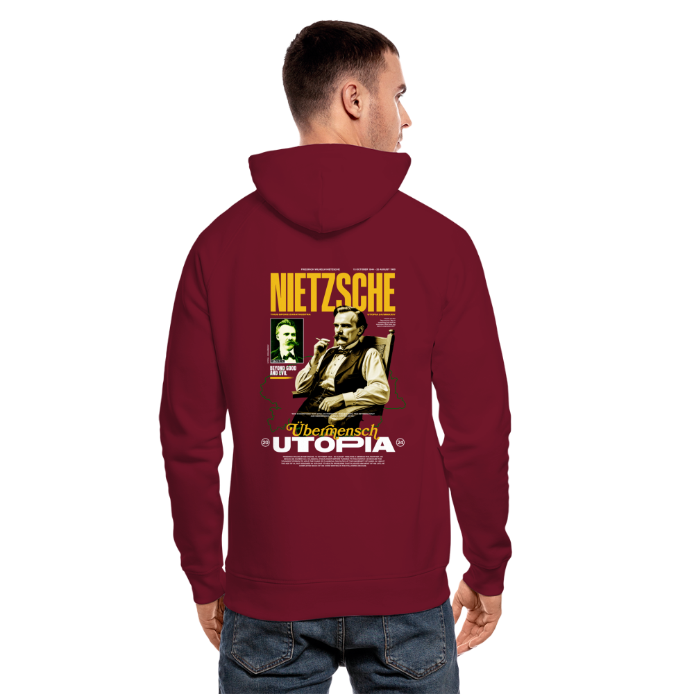 NIETZSCHE x UTOPIA [Hoodie] - bordeaux