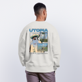 MONET x UTOPIA [Oversize Sweat - Light] - OFF WHITE