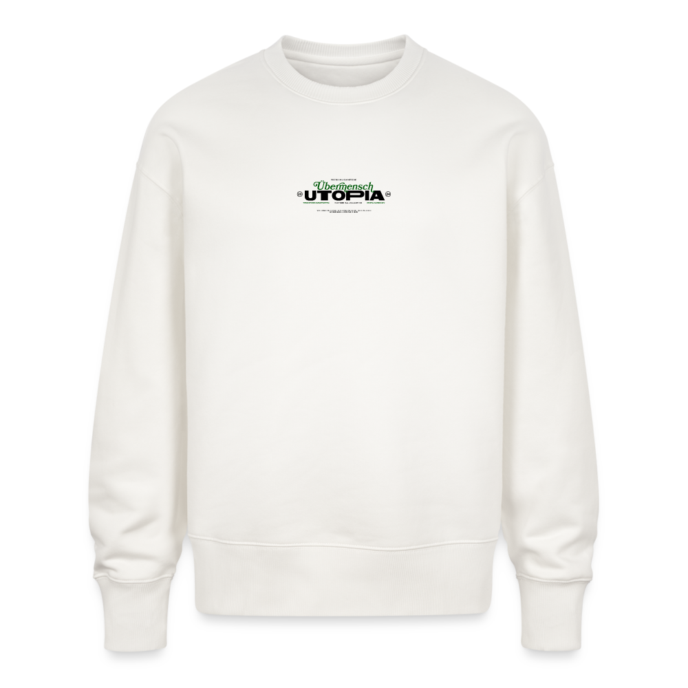 NIETZSCHE x UTOPIA [Oversize SWEAT - Light] - OFF WHITE