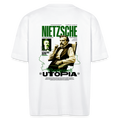 NIETZSCHE x UTOPIA - Oversize T - blanc