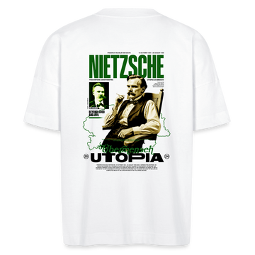 NIETZSCHE x UTOPIA - Oversize T - blanc