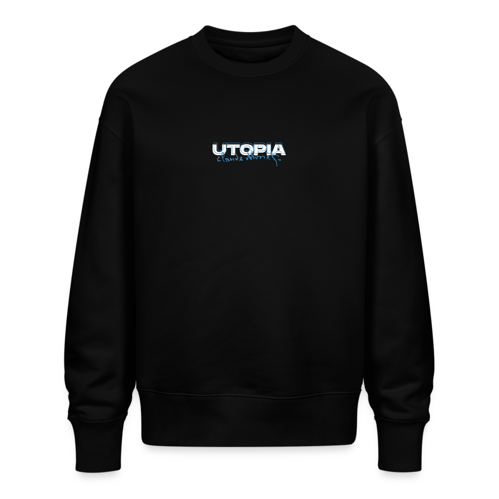MONET x UTOPIA [Oversize Sweat - Dark] - noir