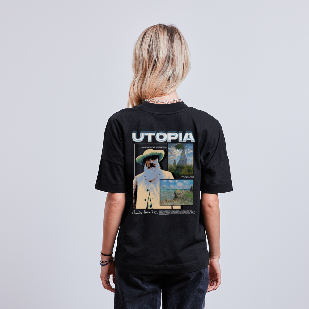 MONET x UTOPIA - T-shirt Oversize - noir
