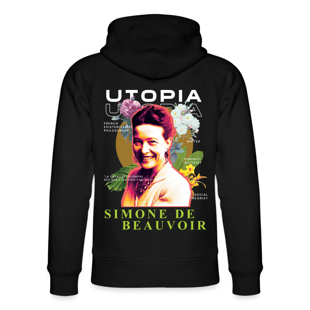 BEAUVOIR x UTOPIA [Hoodie - Dark] - noir