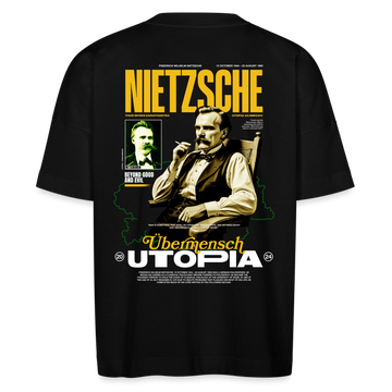 NIETZSCHE x UTOPIA - Oversize T [black] - noir