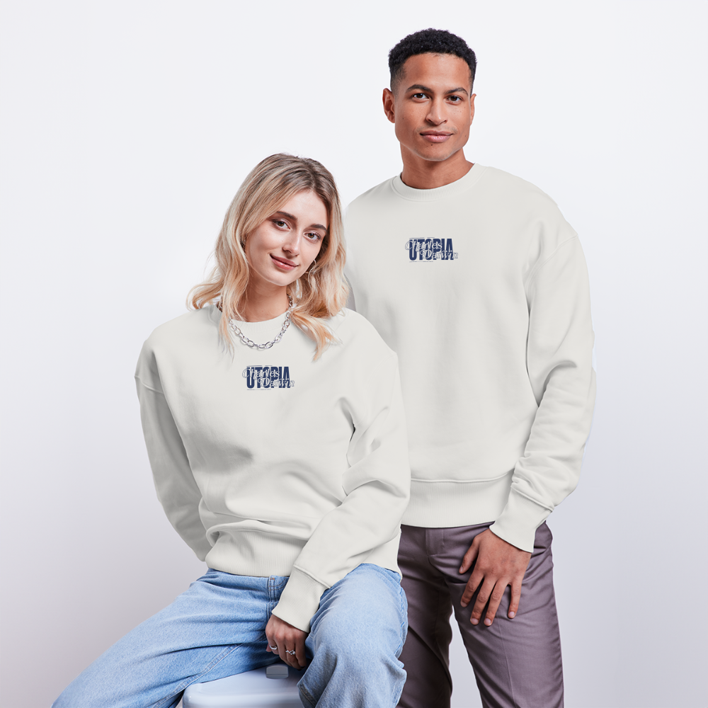 DARWIN x UTOPIA [Oversize SWEAT - Light] - OFF WHITE