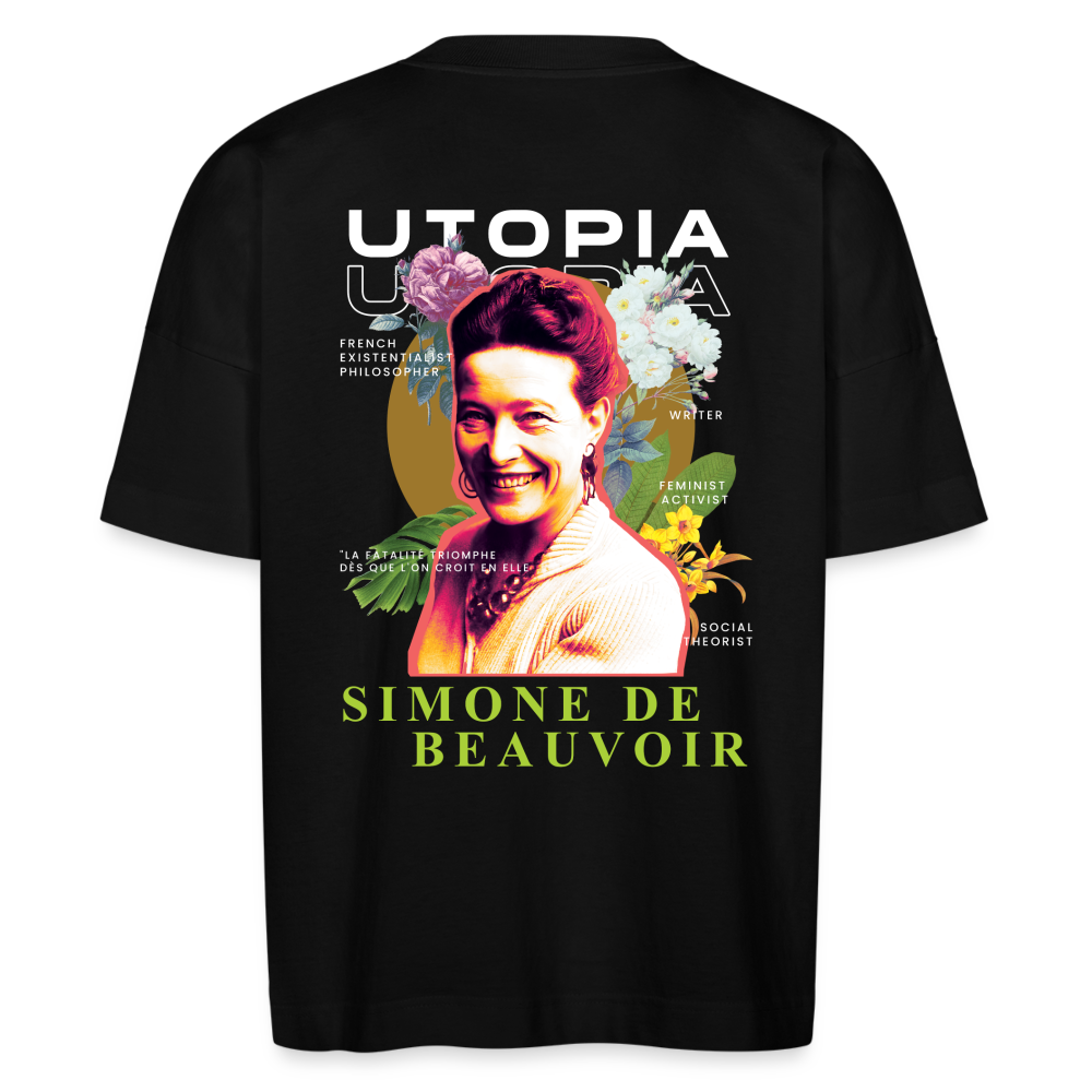 BEAUVOIR x UTOPIA [Oversize] - noir