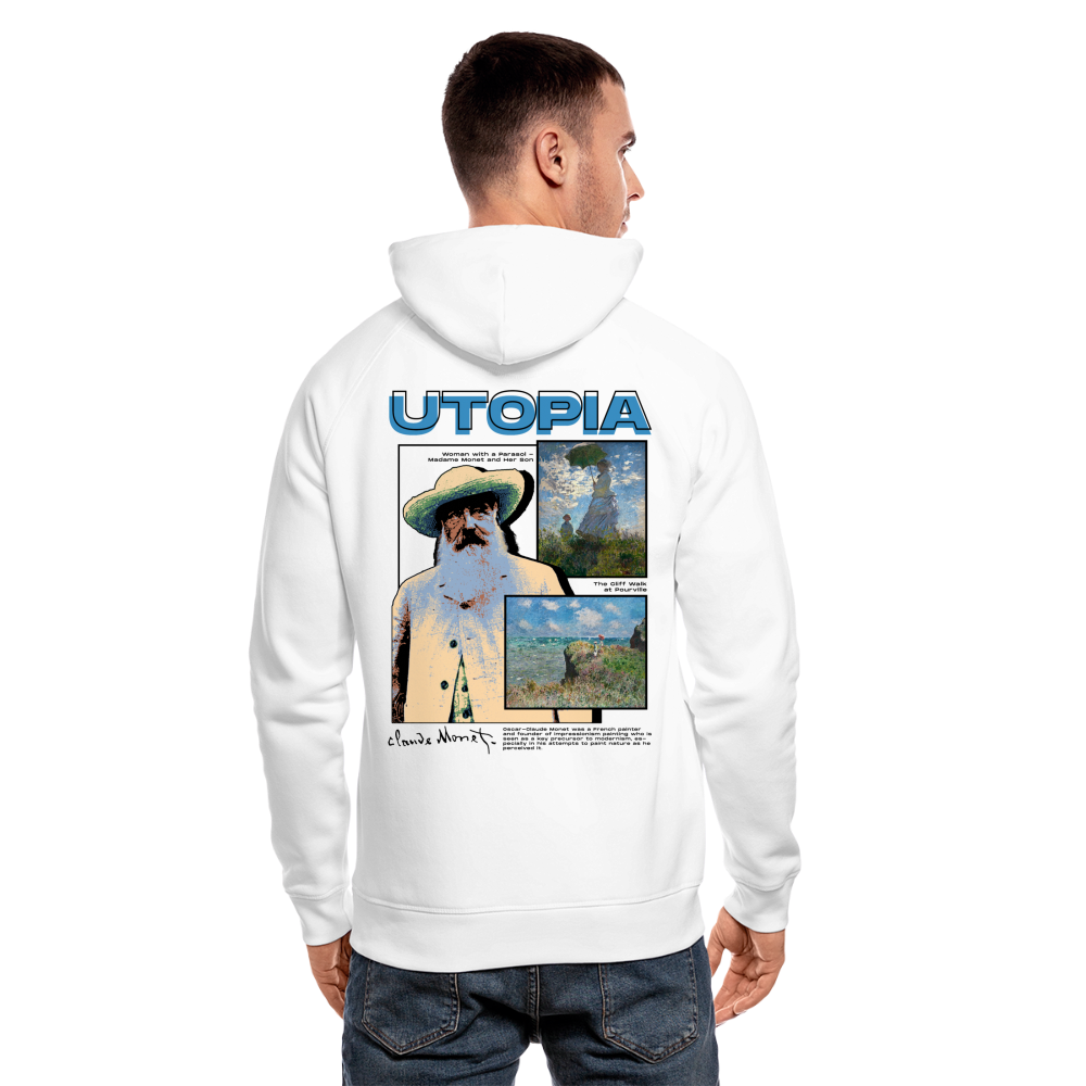 MONET x UTOPIA [Hoodie - White] - blanc